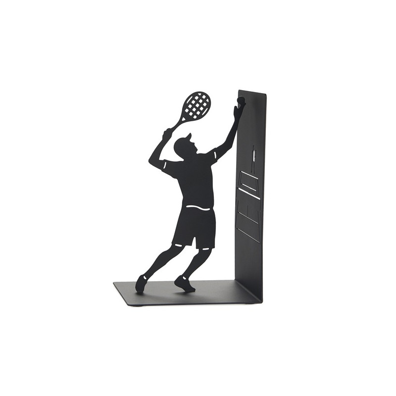 Fermalibri Balvi Match Point metallo nero Fermalibri Balvi Match Point metallo nero