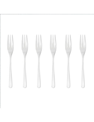 Set 6 forchettine dolce taste Sambonet Taste acciaio inox