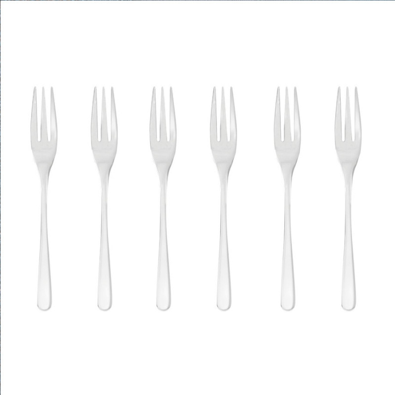 Set 6 forchettine dolce taste Sambonet Taste acciaio inox Set 6 forchettine dolce taste Sambonet Taste acciaio inox