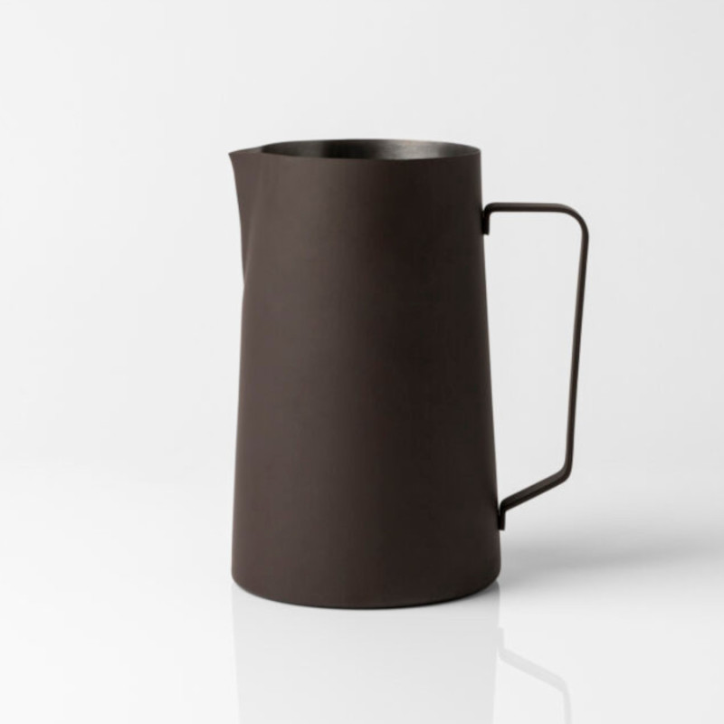 Brocca vaso KnIndustrie Diario acciaio marrone