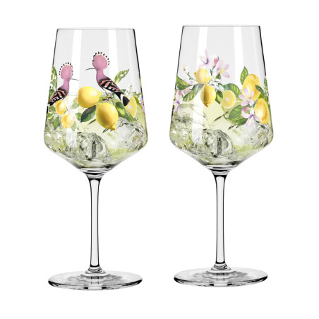 Set 2 calici aperitivo Ritzenhoff Sommertau Limoncello 2024