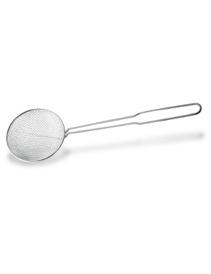 Schiumarola inox a filo Weis cm 14. Usata nella ristorazione
