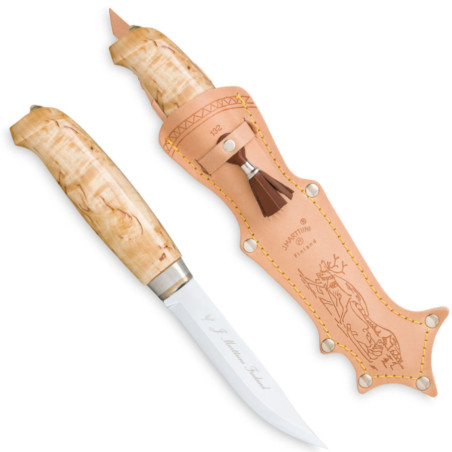 Coltello lama fissa Marttiini Lynx 132 Betulla riccia