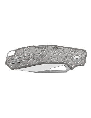 Coltello pieghevole con lama in acciaio Magnacut e manico in Titanio