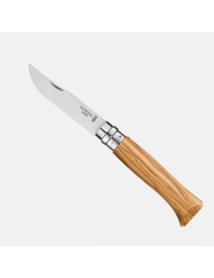 Coltello chiudibile Opinel N°8 inox ulivo