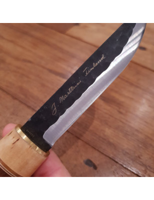 Coltello lama fissa Marttiini Kierinki carbonio