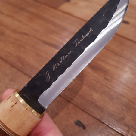 Coltello lama fissa Marttiini Kierinki carbonio