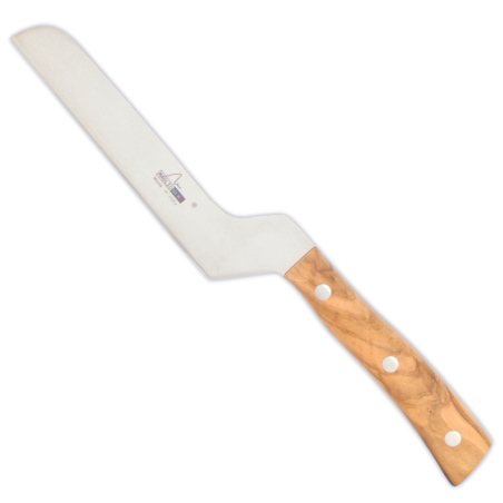 Coltello per formaggio morbido Maglio Nero Iside Ulivo 13 cm