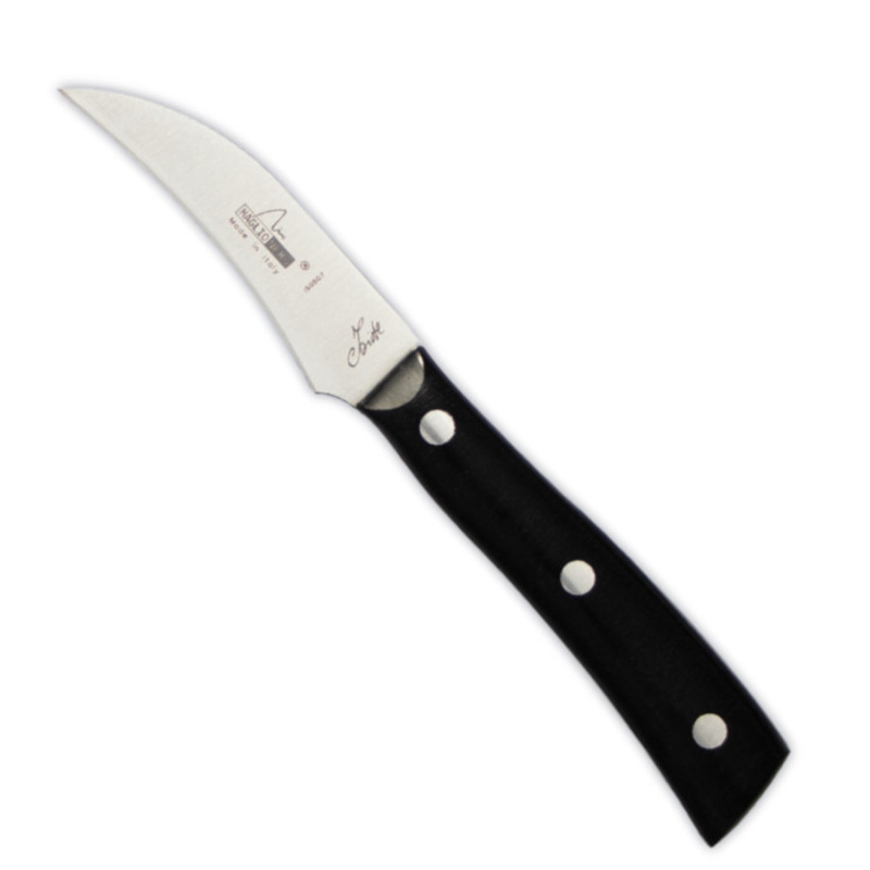 Spelucchino curvo per verdura Maglio Nero Iside POM 7 cm