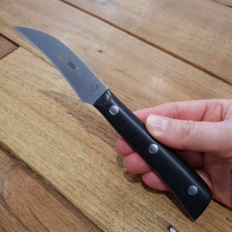 Spelucchino curvo per verdura Maglio Nero Iside POM 7 cm