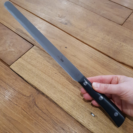 Coltello affettare prosciutto Maglio Nero Iside POM 24 cm