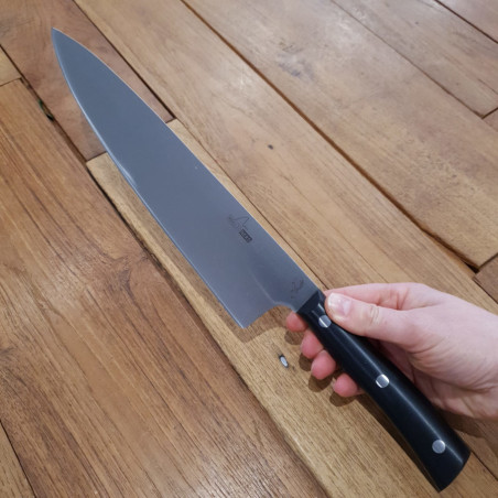 Coltello cucina trinciante Maglio Nero Iside POM cm 25
