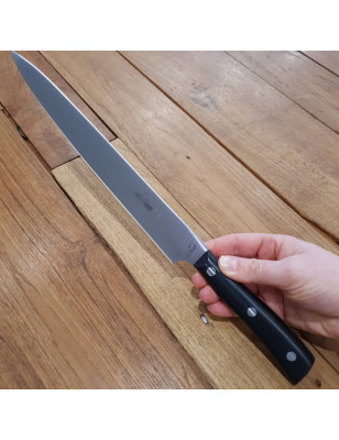 Coltello cucina stretto Maglio Nero Iside POM cm 25