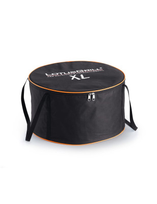 Barbecue Lotus Grill XL colore arancio con sacca per il trasporto