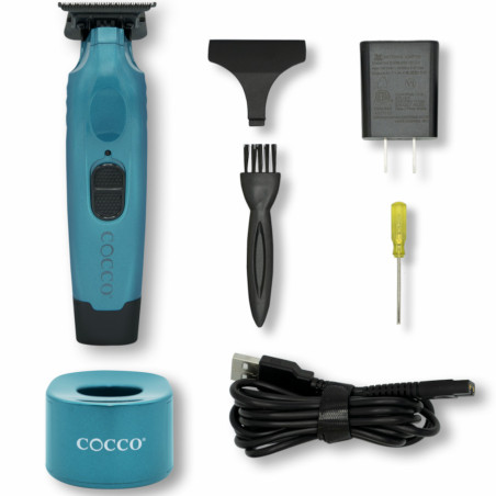 Tagliacapelli Cocco Hyper Veloce Pro Trimmer verde acqua scuro