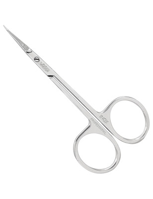 Forbici per cuticole Wictor inox punta ad uncino 4 pollici