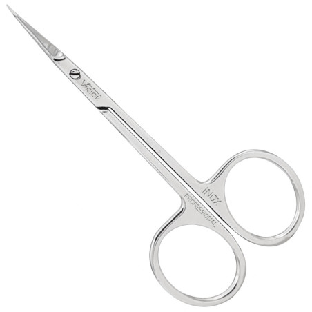 Forbici per cuticole Wictor inox punta ad uncino 4 pollici