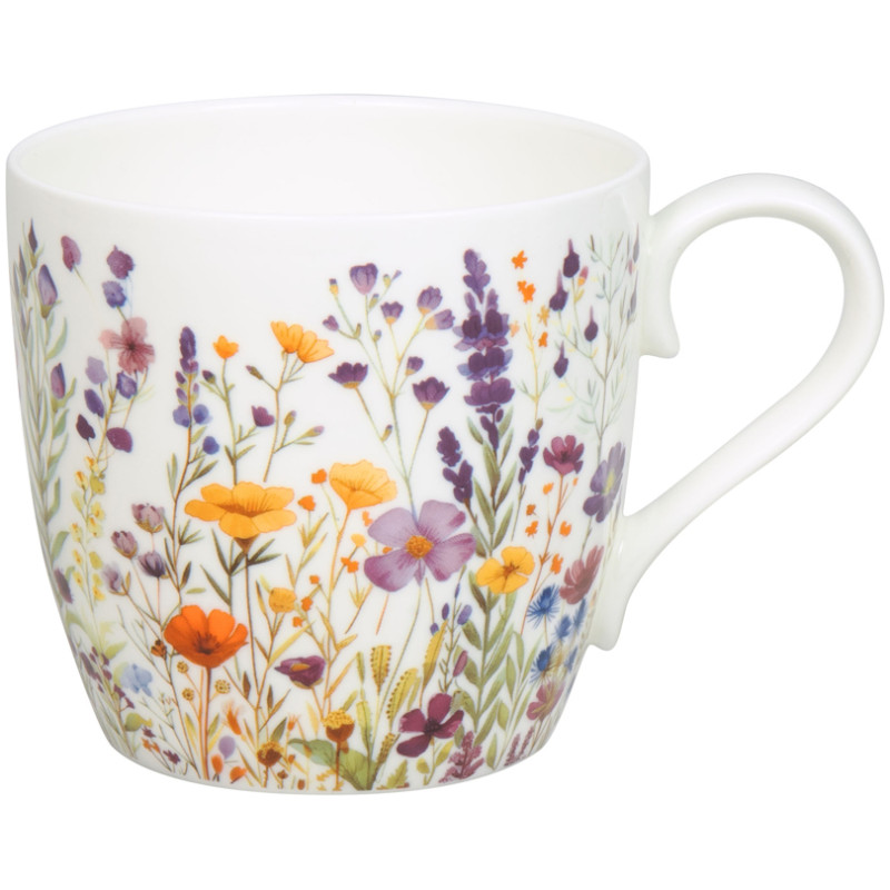 Tazza Konitz fiori selvatici in bone china 450 ml Tazza Konitz fiori selvatici in bone china 450 ml