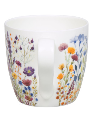 Tazza Konitz fiori selvatici in bone china 450 ml