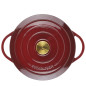 Casseruola tonda in ghisa Kuchenprofi Provence rosso rubino 24 cm Casseruola tonda in ghisa Kuchenprofi Provence rosso rubino 24 cm