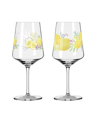 Set 2 calici aperitivo Hugo Ritzenhoff limoncello 54 cl