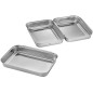 Set 3 ciotole Gefu Pando in acciaio inox per panatura Set 3 ciotole Gefu Pando in acciaio inox per panatura