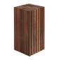 Ceppo per coltelli universale quadrato cm 13x13x26