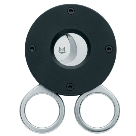 Tagliasigari Fox The Circle 743 B alluminio anodizzato nero