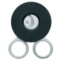 Tagliasigari alluminio anodizzato nero | Fox The Circle 743 B Tagliasigari alluminio anodizzato nero | Fox The Circle 743 B