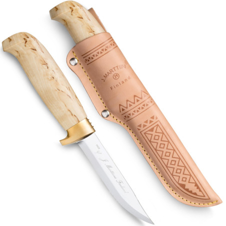 Coltello lama fissa Marttiini Lince dorata. Coltelleria Piva è rivenditore ufficiale di coltelli Marttiini