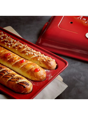 Stampo rosso Baguettes Emile Henry