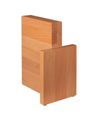 ARTELEGNO CEPPO PORTA COLTELLI ART 89 FAGGIO