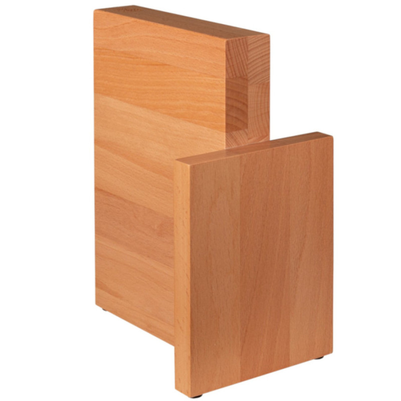 Ceppo portacoltelli magnetico Artelegno Milano faggio Ceppo portacoltelli magnetico Artelegno Milano faggio