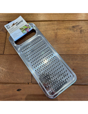 Grattugia grossa verdura e formaggio Gefu Retaro acciaio inox