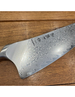 Coltello cucina trinciante Hezhen Flagship damasco 21 cm