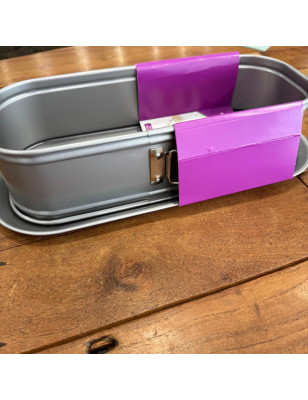Tortiera apribile rettangolare per Plumecake Patisse 30 x 8,5 cm