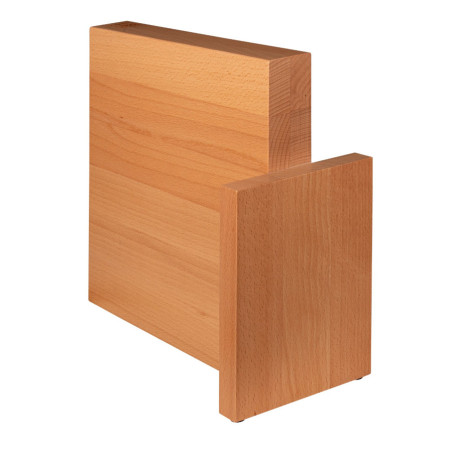 Ceppo magnetico porta 10 coltelli Artelegno Milano faggio