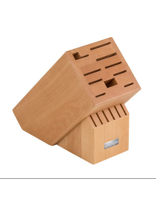 Ceppo porta 16 coltelli Artelegno Standard collection faggio