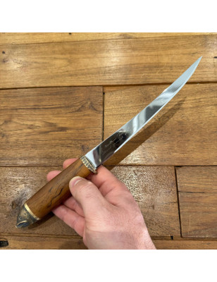 Coltello lama fissa Marttiini per sfilettare salmone