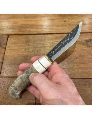 Coltello lama fissa Marttiini Aapa carbonio
