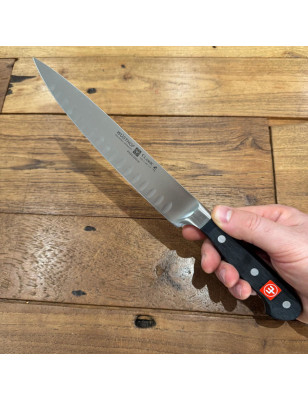 Coltello affettare alveolato Wusthof Classic 20 cm