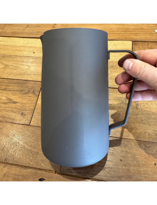 Brocca vaso KnIndustrie Diario acciaio marrone
