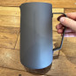 Brocca vaso KnIndustrie Diario acciaio marrone