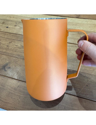 Brocca vaso KnIndustrie Diario acciaio arancione