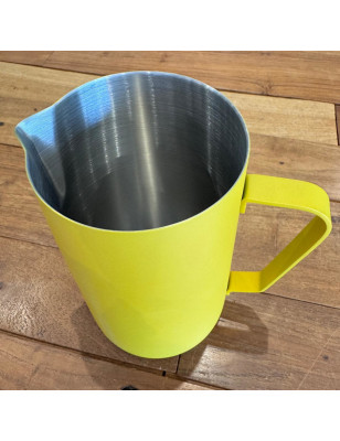 Brocca vaso KnIndustrie Diario acciaio giallo