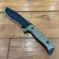 Coltello lama fissa Fox Trapper FX-132 MGT Micarta verde