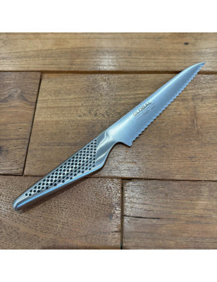 Coltello scaloppare seghettato Global GS-14 cm 15 destrorsi