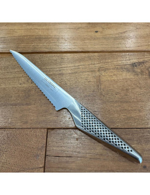 Coltello scaloppare seghettato Global GS-14R cm 15