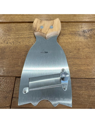 Affettatartufi di alta qualità in acciaio inox e manico legno