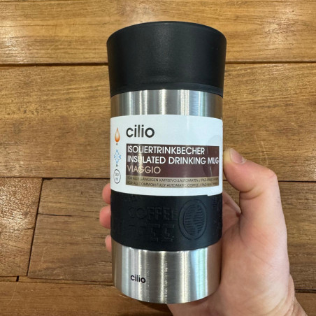 Tazza termica Cilio Viaggio inox 300 ml